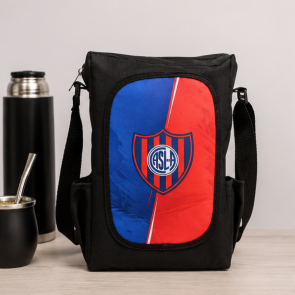 Producto - Bolso Matero Fútbol San Lorenzo Matera Deportiva Negra