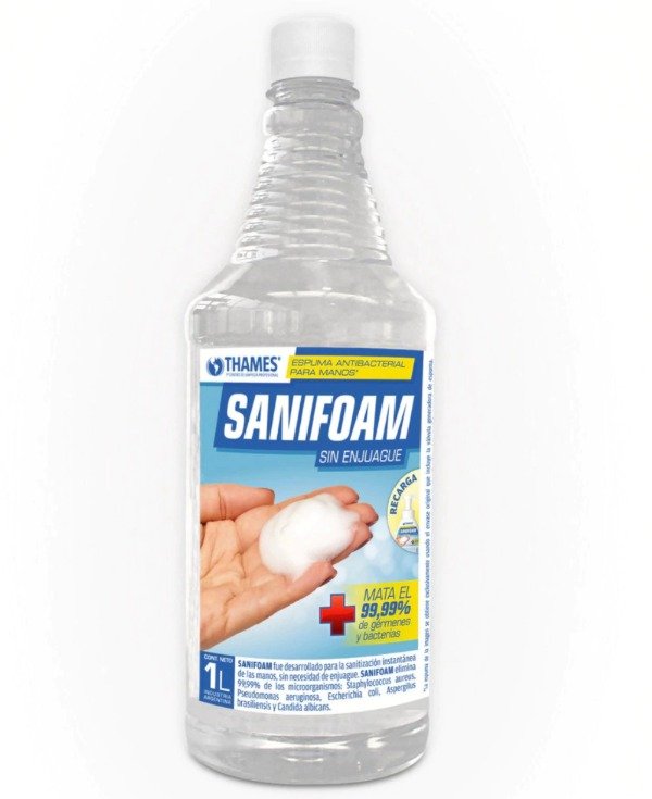 Producto - REPUESTO DE ESPUMA ANTIBACTERIAL 1L - SANIFOAM
