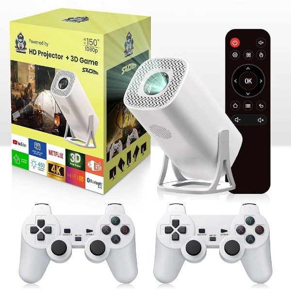 Producto - Proyector s40max (Gamer + Android TV)