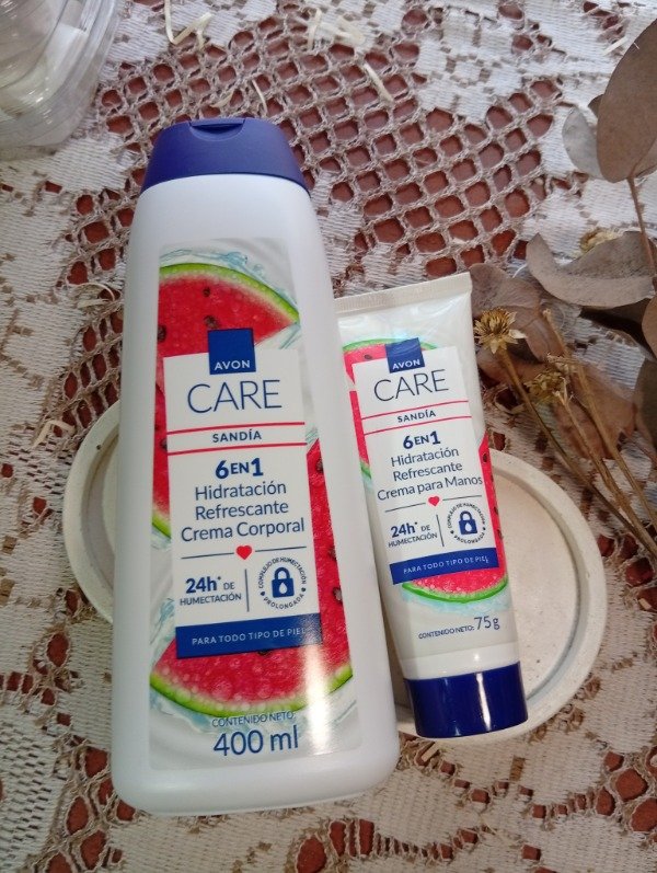 Producto - Kit sandia x 2: corporal 400ml + crema de manos - 2