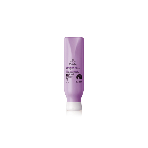 Producto - Crema para Peinar Cabello Rizado Tododia Mora y Óleo de Coco 280 ml