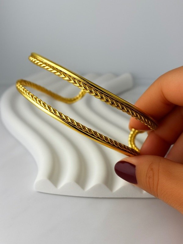 Producto - BRAZALETE DORADO DOBLE 1986