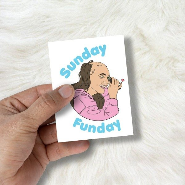Producto - Sticker Britney pelada - Sunday Funday