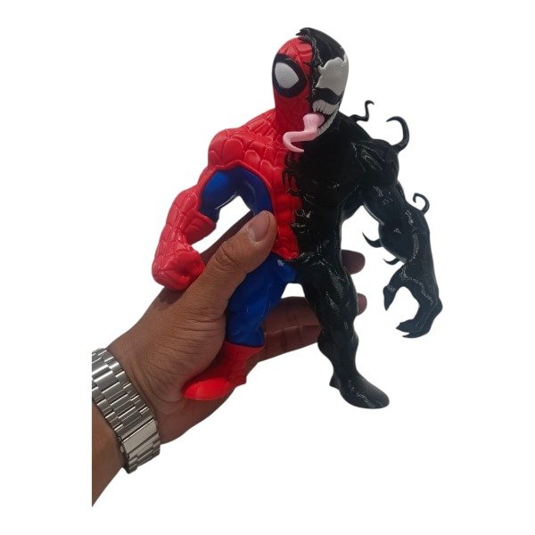 Producto - Figura Coleccionable Mitad Spiderman Mitad Venom