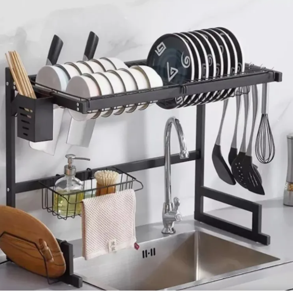 Producto - Secaplatos Escurridor 65 cm Cocina Cubiertos Rack