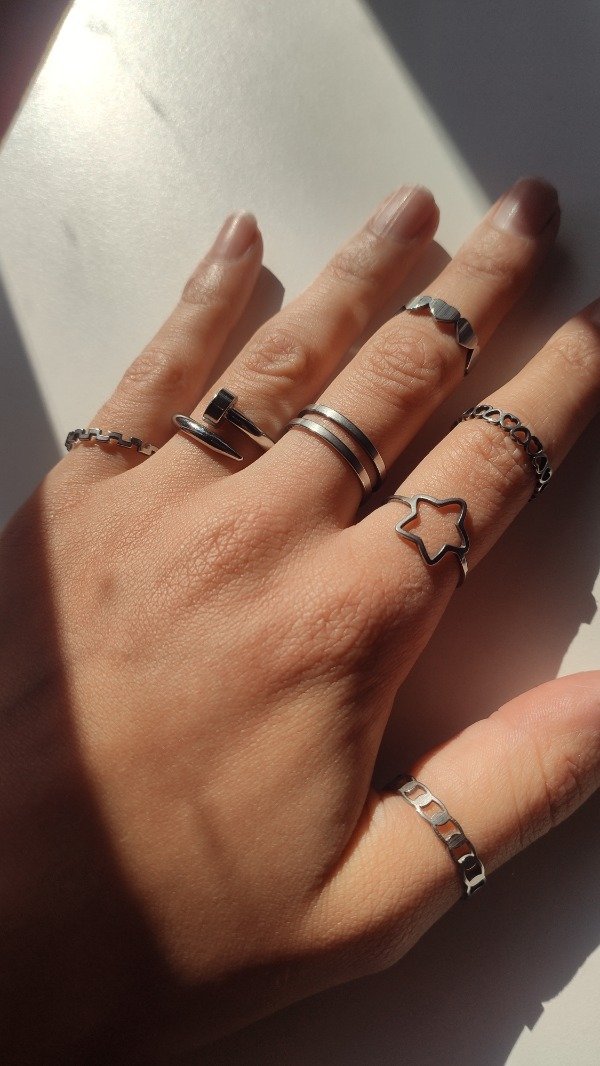 Producto - Anillos varios de acero inoxidable