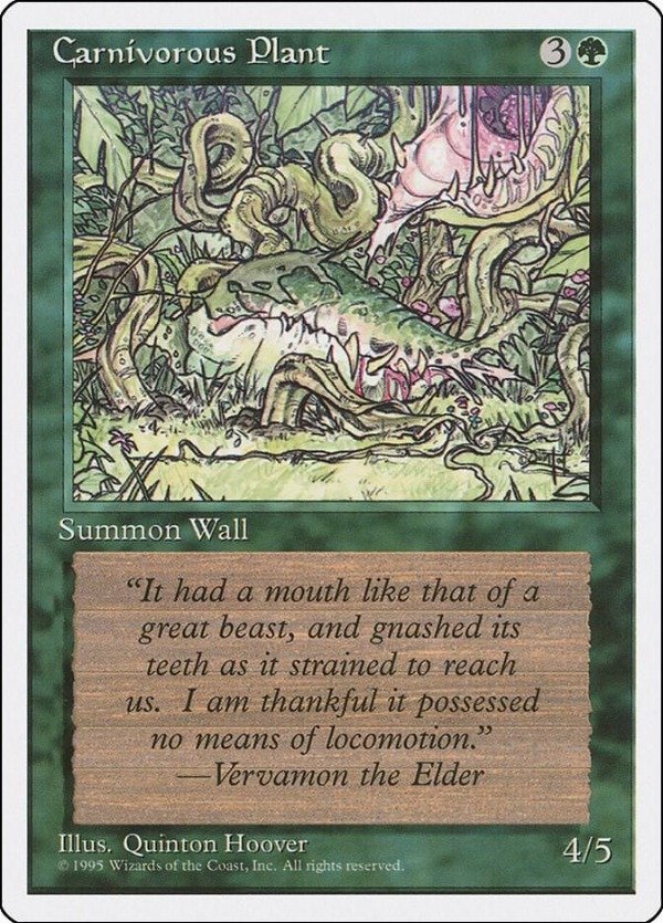 Producto - Carnivorous Plant  Fourth Edition