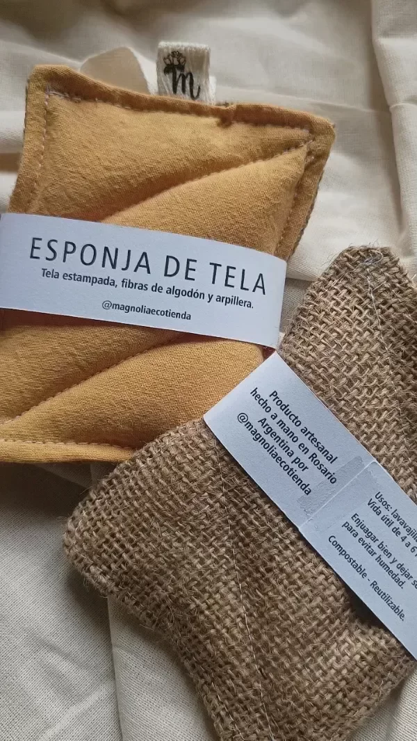 Producto - Esponja de tela modelo CHULA