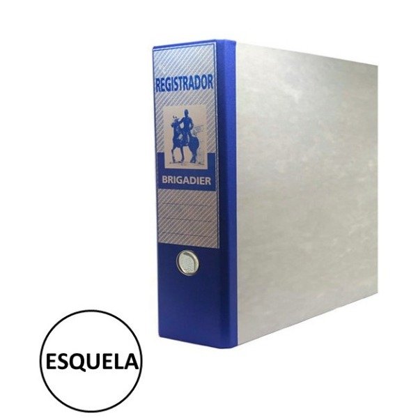 Producto - REGISTRADOR ESQUELA BRIGADIER P/A GRIS