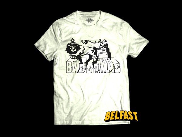 remera bad brains lion logo