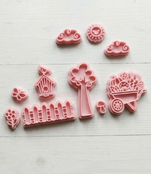 Producto - Set Sellos Jardin