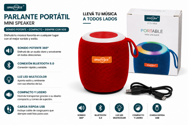 Producto - Parlante mini