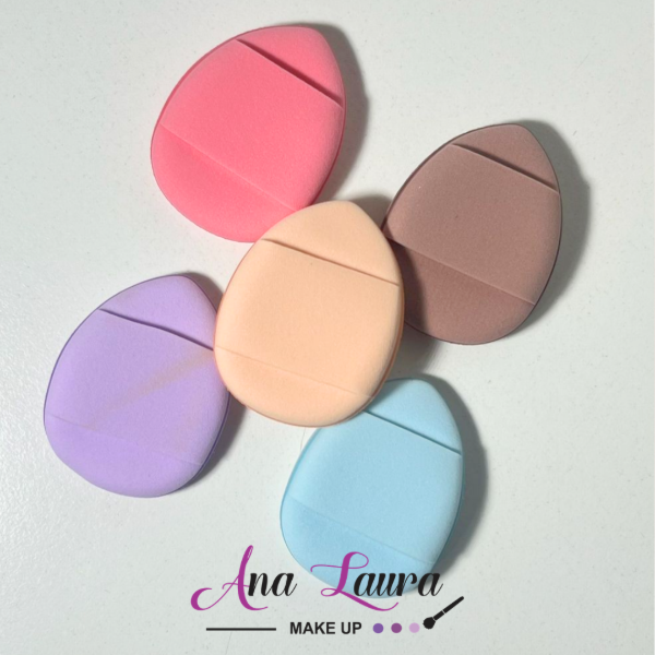 Producto - Set de 5 esponjitas Borlitas