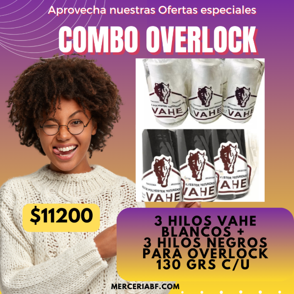 Producto - Combos Overlock