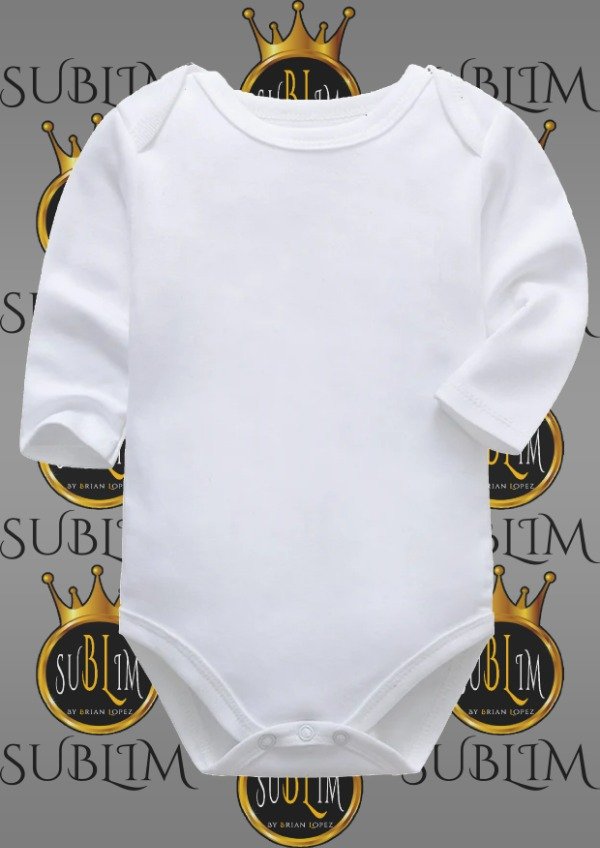 Producto - BODY DE BEBE MANGA LARGA DE MODAL SUBLIMABLE
