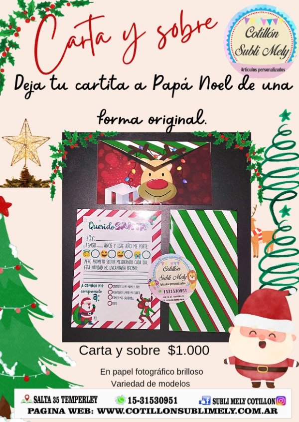 Producto - PROMO CARTITAS Y SOBRES PERSONALIZADAS