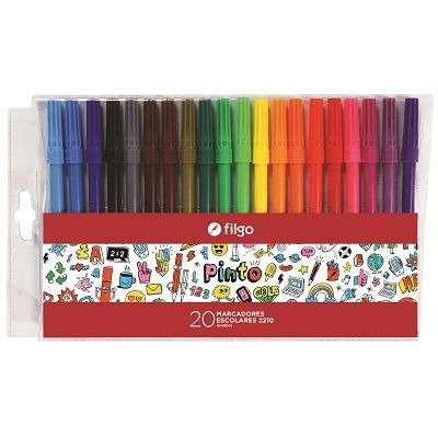 Producto - MARCADOR ESCOLAR PINTO ESTUCHE 20