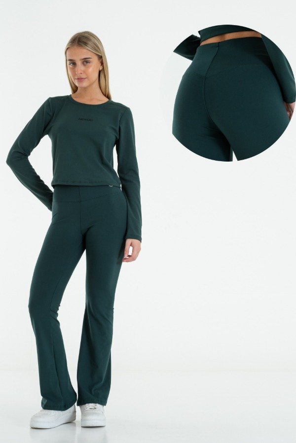 Producto - CALZA OXFORT VERDE - 0