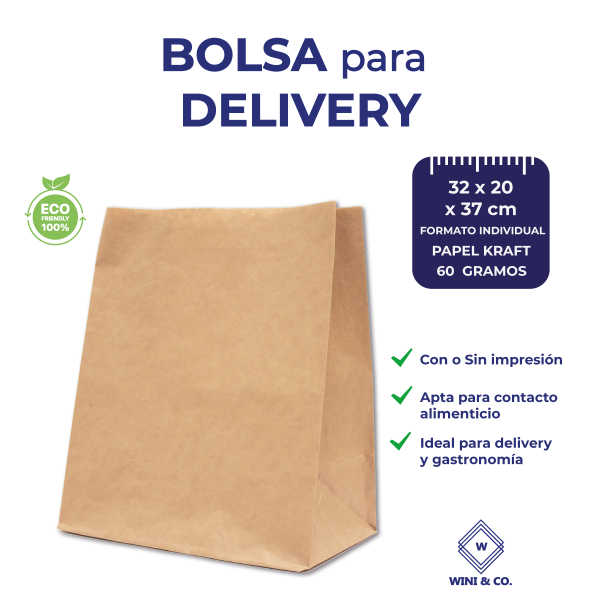 Producto - Bolsa Delivery 32x20x37
