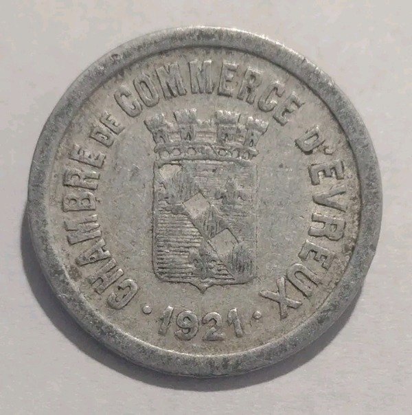 Producto - Francia moneda de emergencia/token comercial 10 cents 1921 - 0
