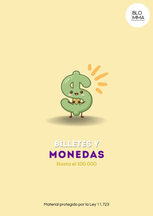 Producto - Billetes y monedas (con 5 cifras)