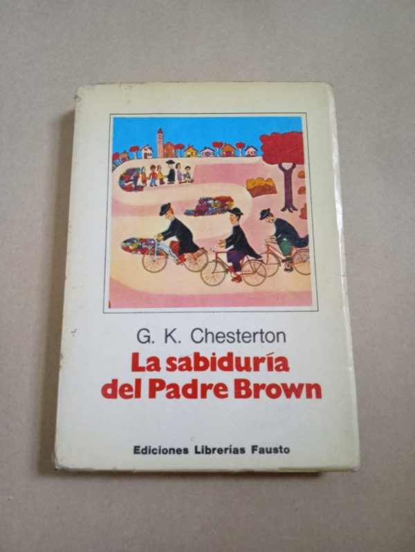 Producto - La sabiduría del Padre Brown - G. K. Chesterton - Librerías Fausto 1978