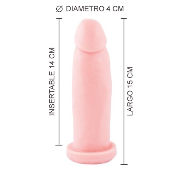 Producto - Dildo Macizos (15cm x 4cm)