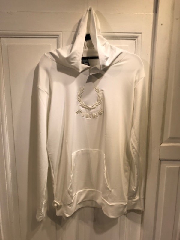 Producto - Buzo FIUME blanco logo bordado nuevo Talle XL- PRECIO: 38x