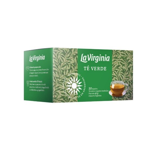 Producto - TE VERDE LA VIRGINIA 6u x 20saq