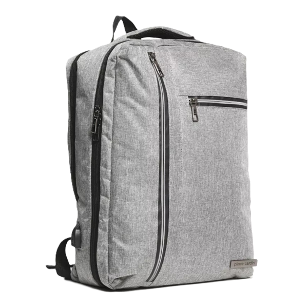 Mochila de viaje carry on gris