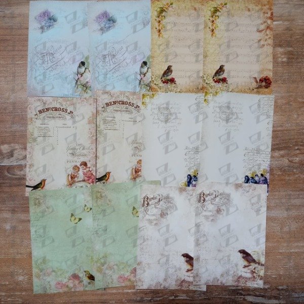 Producto - BLOCK DE PAPELES BIRDIE DARLING