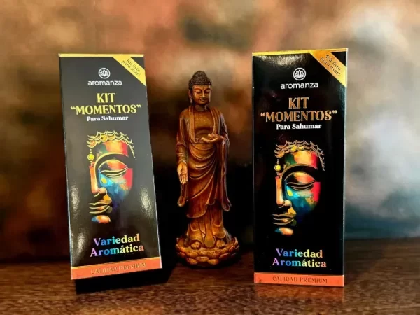 Producto - BOX KIT MOMENTOS X 30 VARILLAS Y 12 CONOS PORTA SAH X UNIDAD