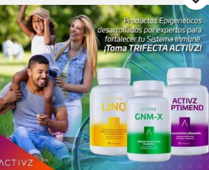 Producto - Suplemento Activz GNMX NRF2 30 Cápsulas Vegano Libre de Gluten