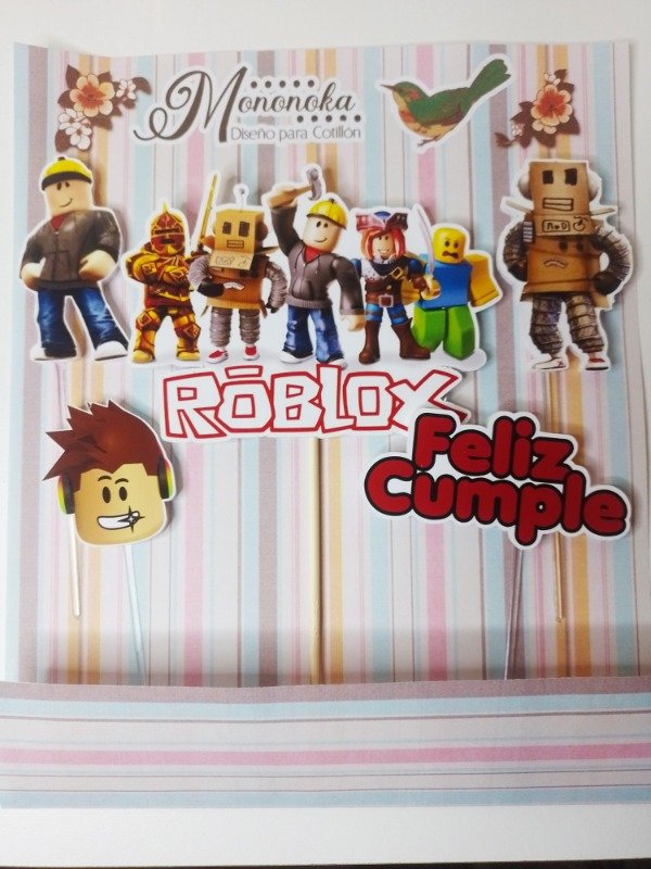 Producto - Set para Torta Roblox