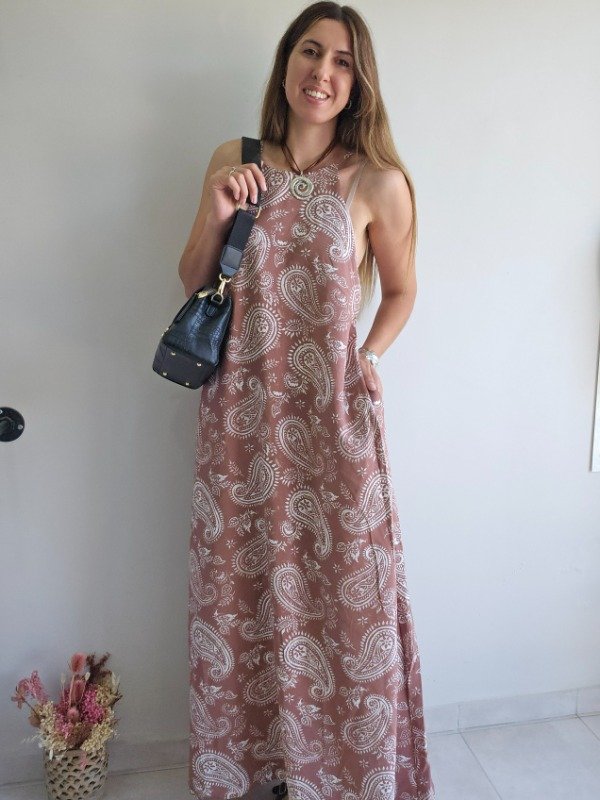 Producto - Vestido IRIS tostado