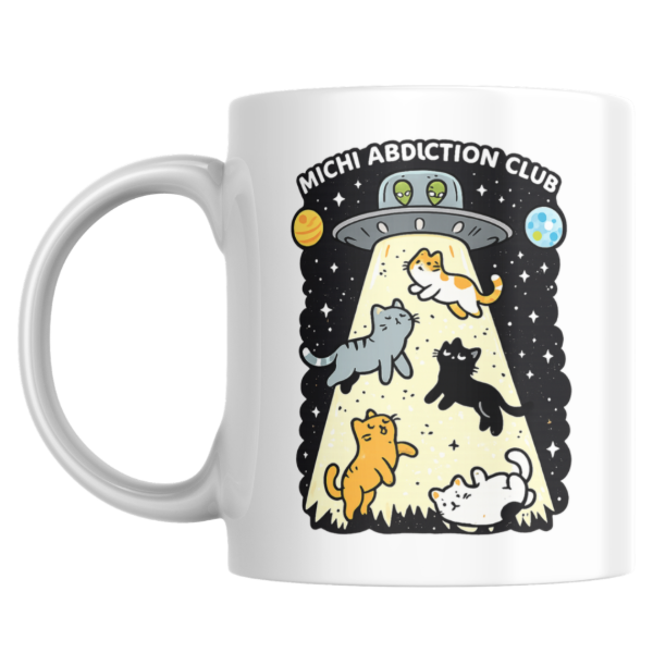 Producto - Taza - michi abduction club - 0