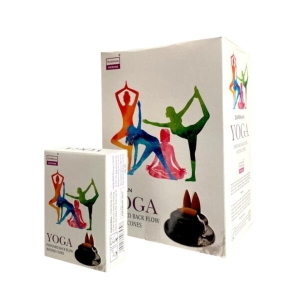 Producto - Conos black flow cascada Darshan yoga x 1 unid.