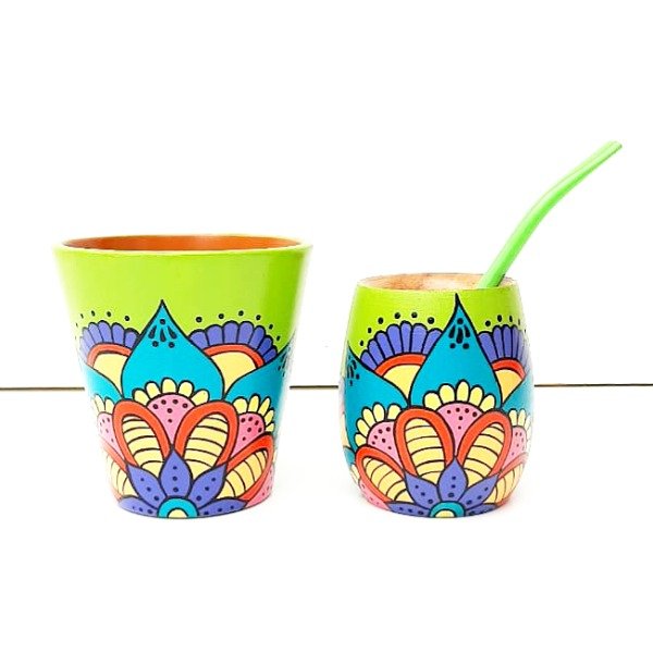 Producto - SET MATE Y MACETA N10 LIS