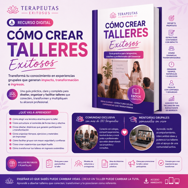 Producto - Como Crear Talleres Exitosos + Comunidad + Mentorías