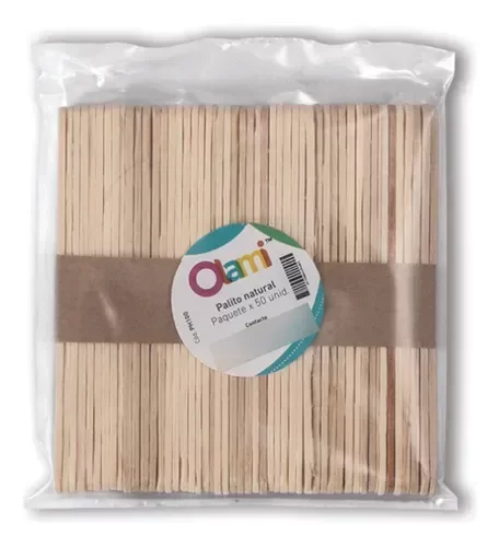 Producto - Palitos De Helado Olami Natural Maqueteria X 50