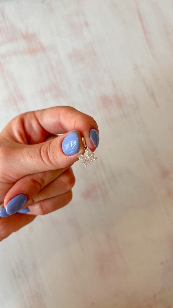 Producto - Dije Letra M Cubic