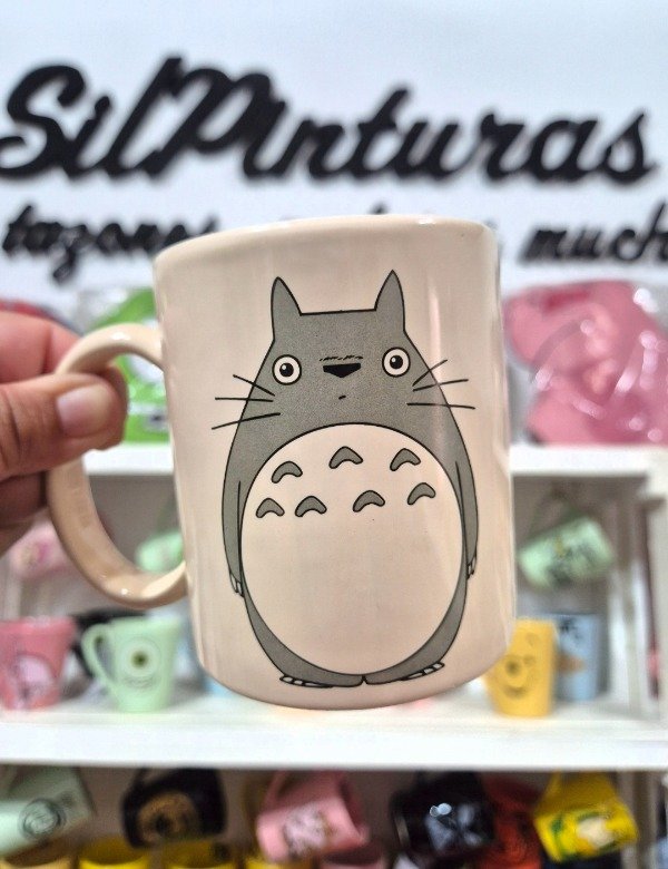 Producto - Taza recta color Totoro