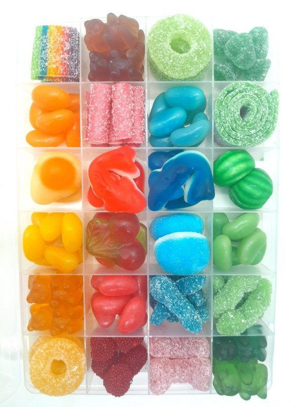 Producto - Estuche de gomitas 24 variedades