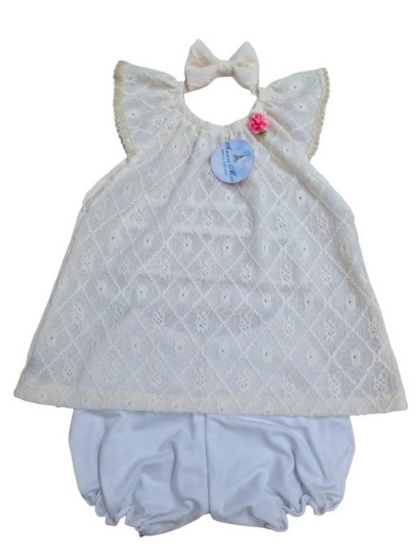 Producto - Vestido Broderie Incluye Bombachon Y Vincha