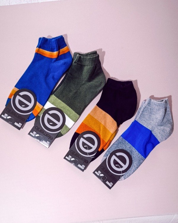Producto - SOQUETE RAYADO HOMBRE ELEMENTO