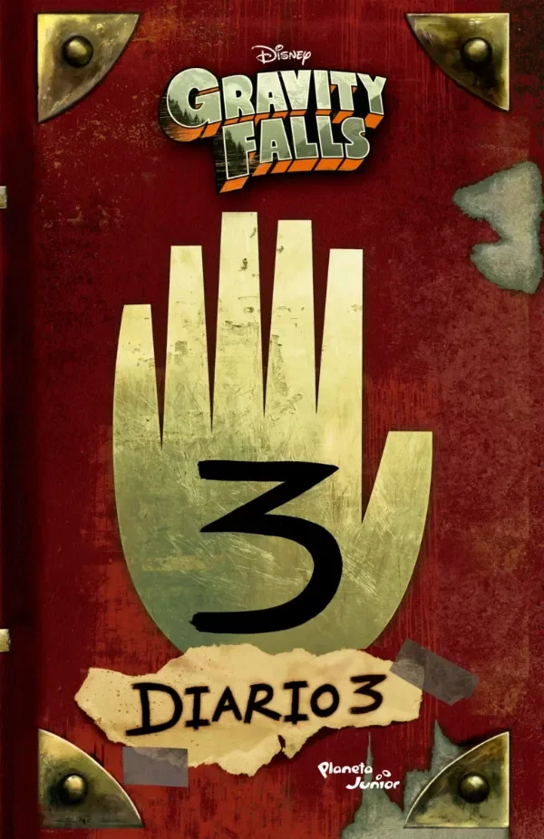 Producto - Gravity Falls - Diario 3 - Planeta Junior - Tapa Dura