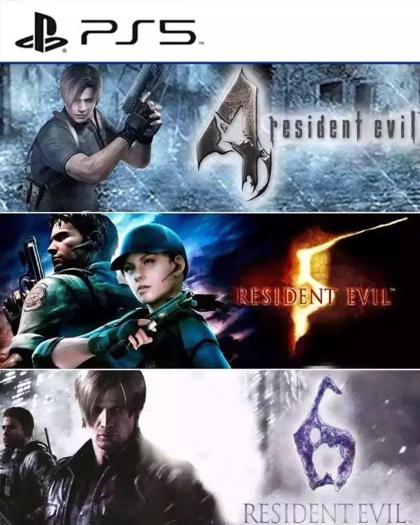 Producto - RESIDENT EVIL TRIPLE PACK - PS5 PRIMARIO