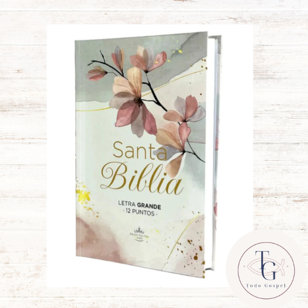 Producto - BIBLIA RVR1960 FLORES