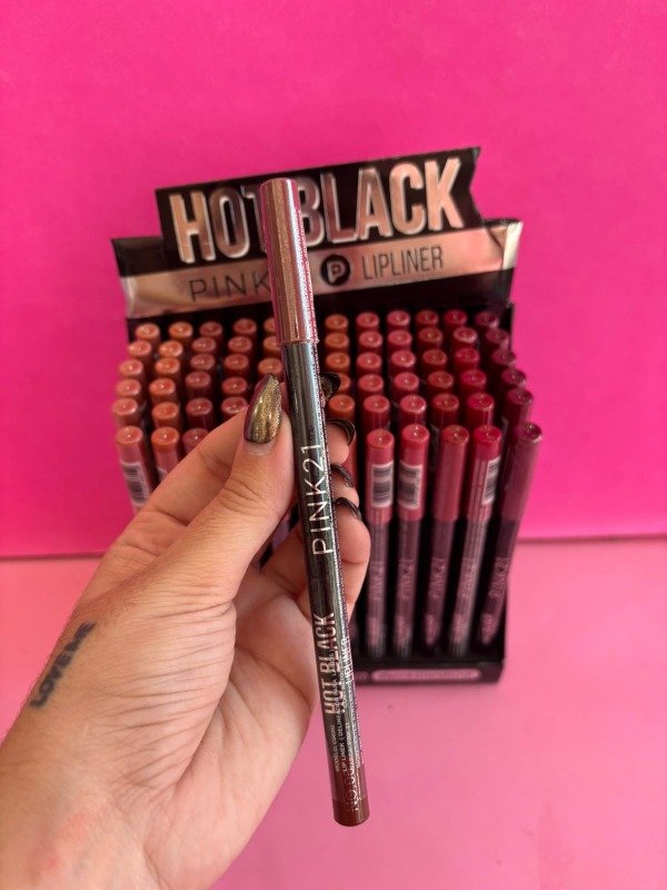 Producto - Delineador de labios HOT BLACK Pink21