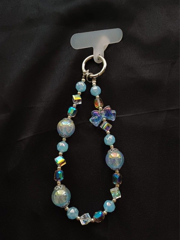 Producto - Strap chunky celeste moño